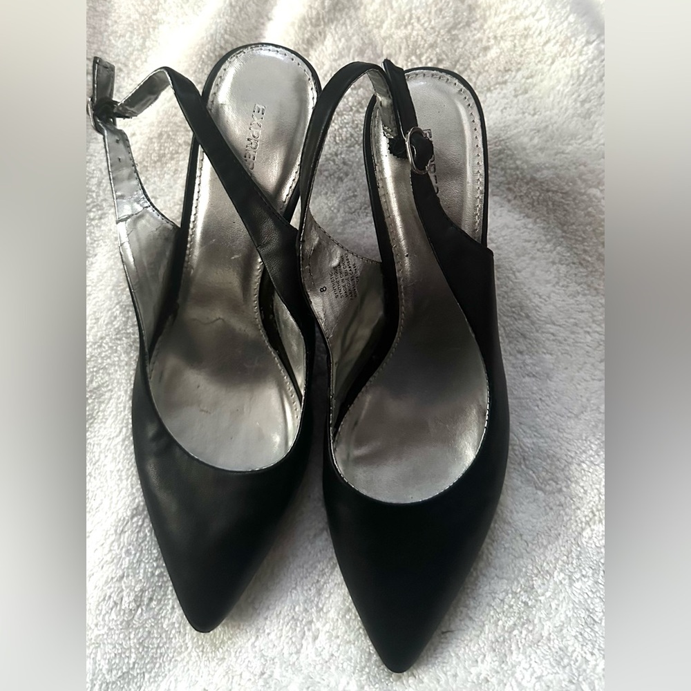 Women’s Express Matte Black Heels